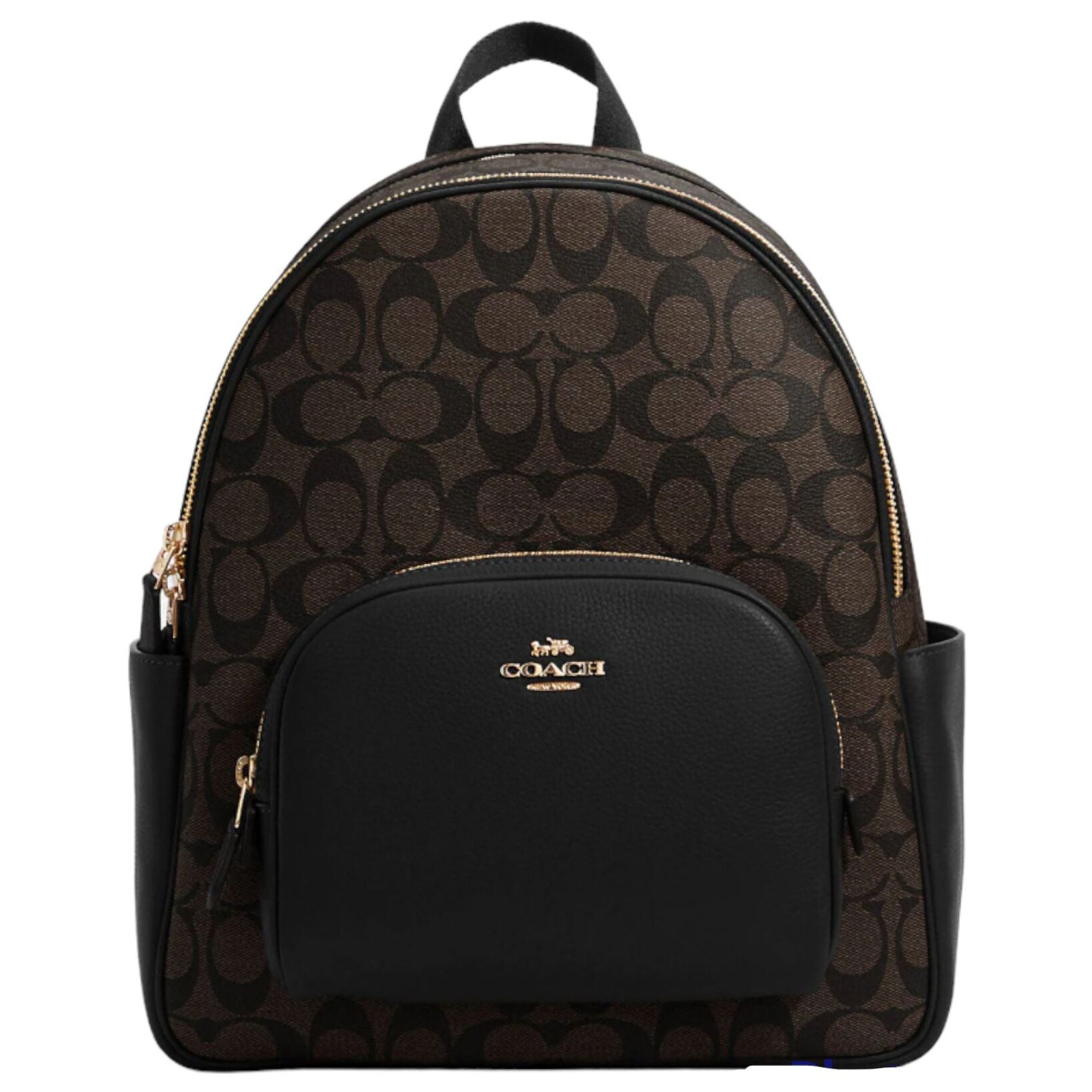 Backpack Coach Court In Signature Canvas, brown