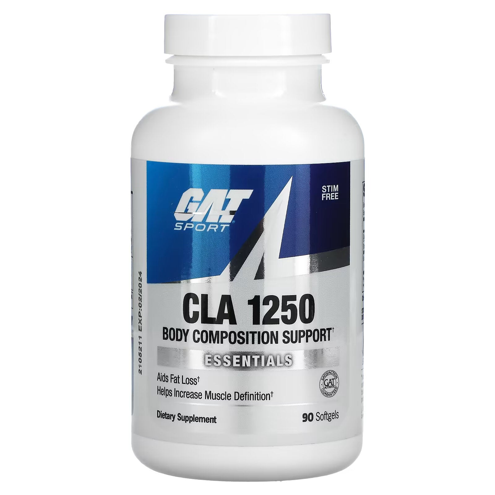 GAT, CLA 1250 (Conjugated Linoleic Acid), 90 Liquid Softgels