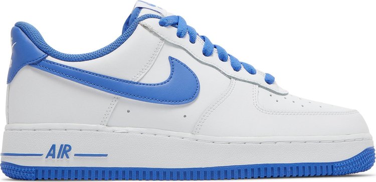 Nike Air Force 1 '07 'White Medium Blue', white