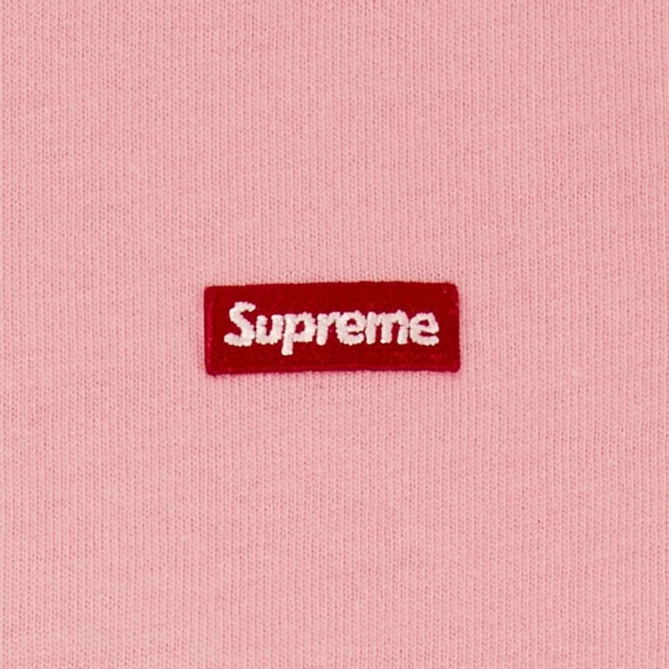 تي شيرت Supreme Small Box بأكمام طويلة "وردي"، وردي