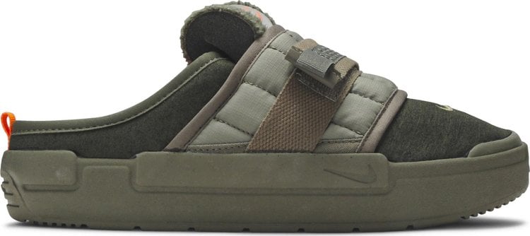 صندل Nike Offline Slip-On 'Army Olive' باللون الأخضر