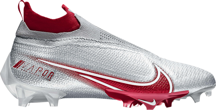 Nike Vapor Edge Elite 360 Flyknit 'University Red' Cleats, White