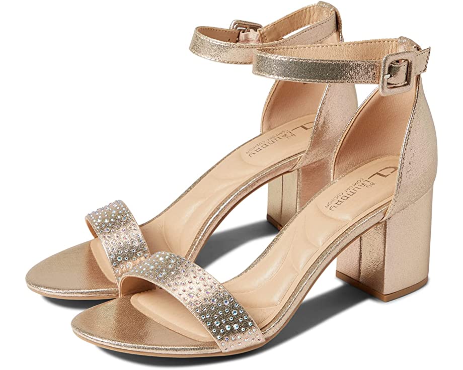 Jolly CL By Laundry Heels, Light Gold Star Stones