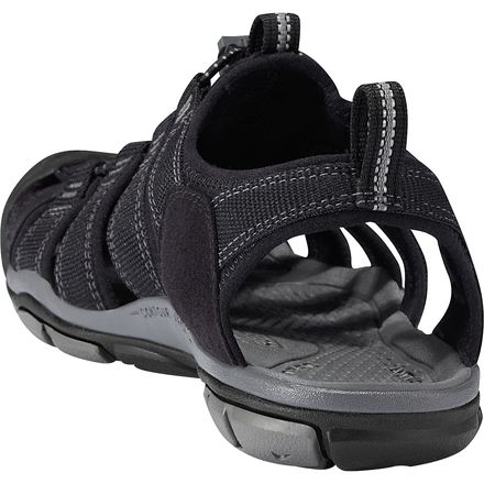 Clearwater CNX men's KEEN sandals, Black/Gargoyle