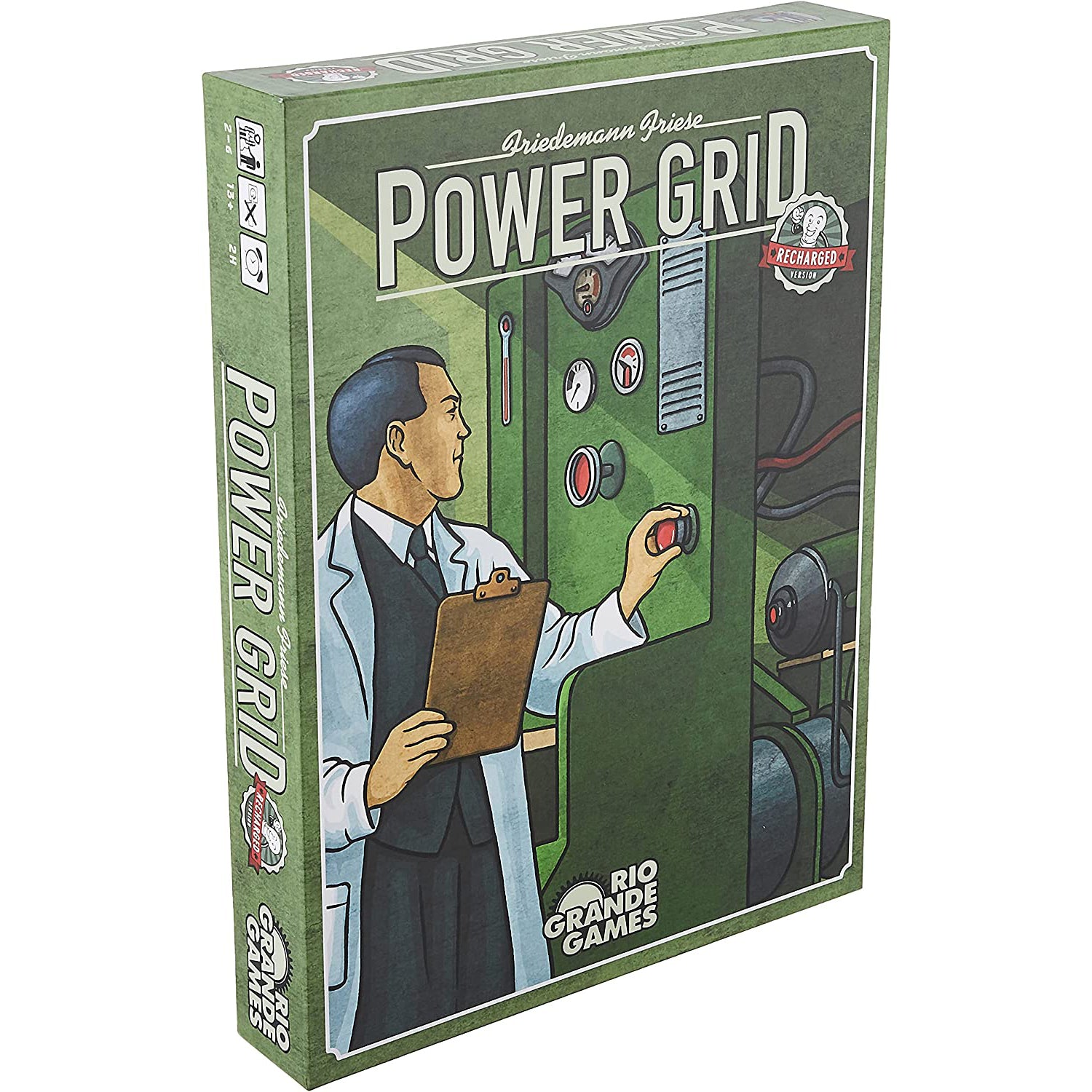 Board game Rio Grande Games: Power Grid Recharged