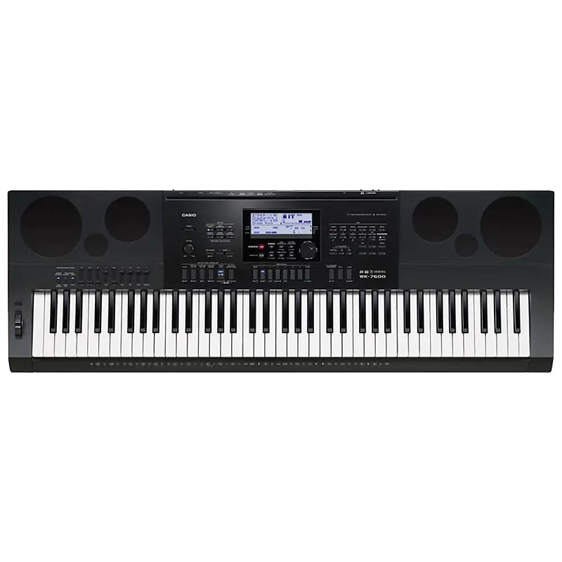 لوحة مفاتيح محطة عمل Casio WK-7600 ذات 76 مفتاحًا