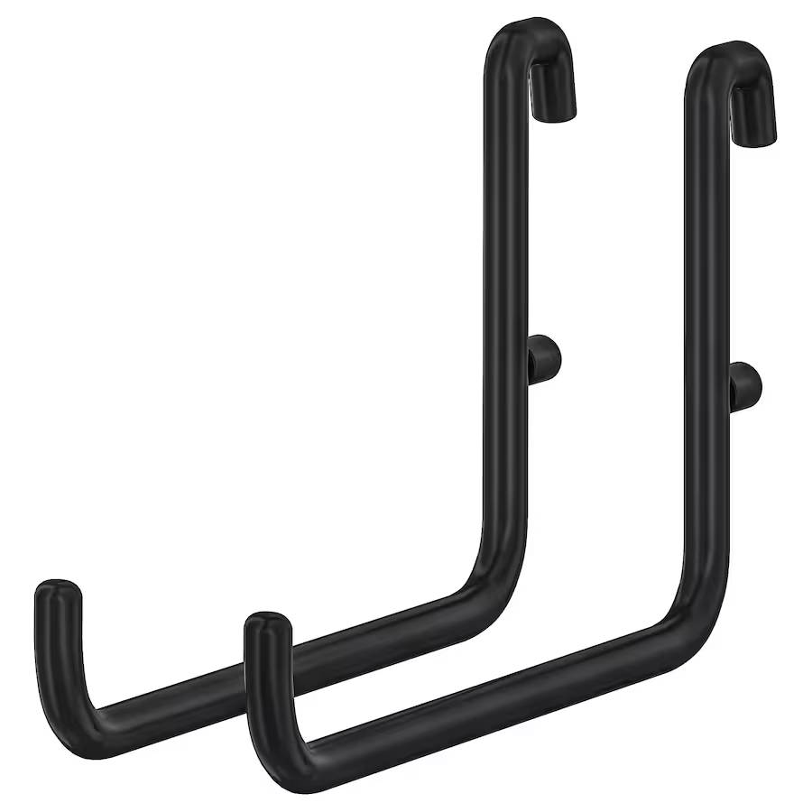 Ikea Skadis hooks 2 pcs, black