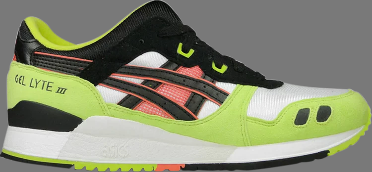 Sneakers gel lyte 3 'neon' Asics, yellow