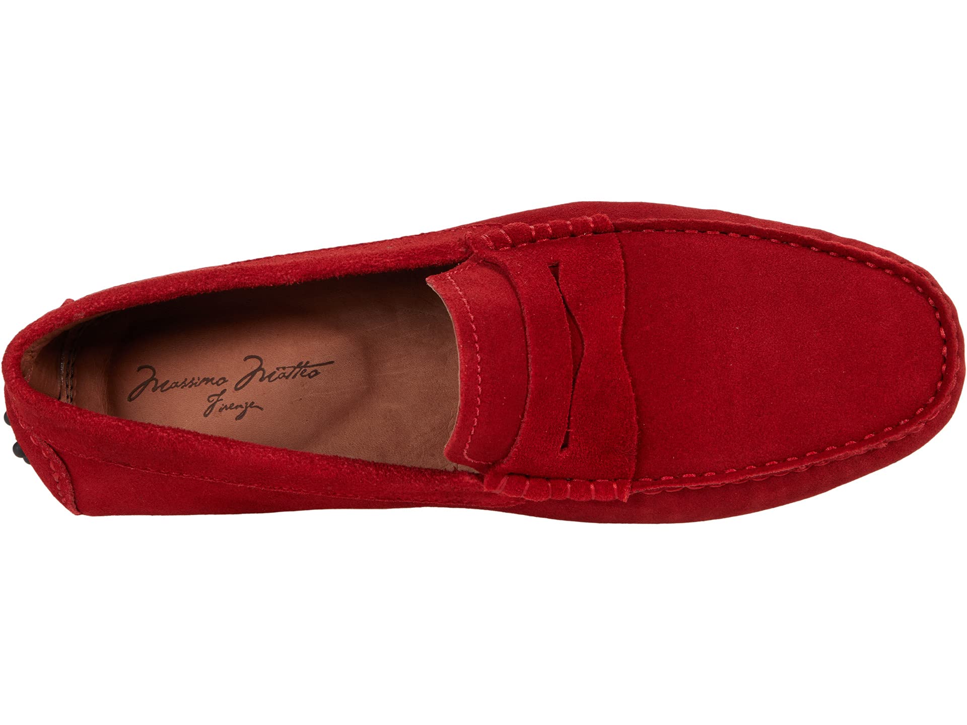 Moccasins Massimo Matteo, Suede Penny Driver