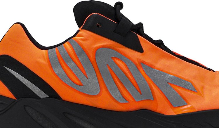 Adidas Yeezy Boost 700 MNVN Kids 'Orange' Sneakers, orange