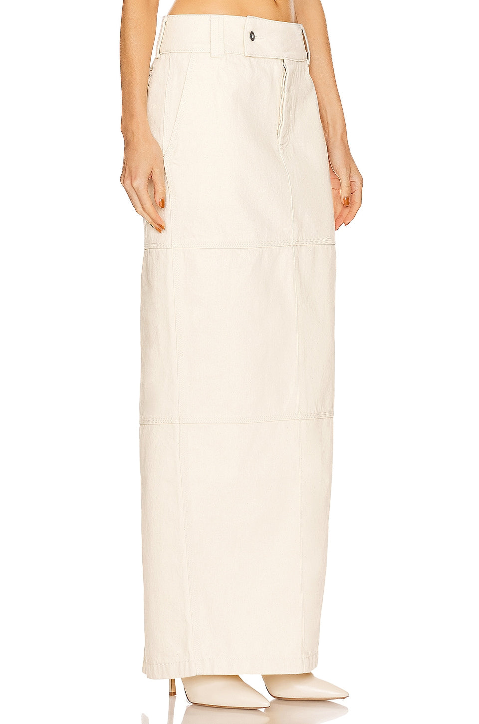 Helsa Maxi Skirt, ecru