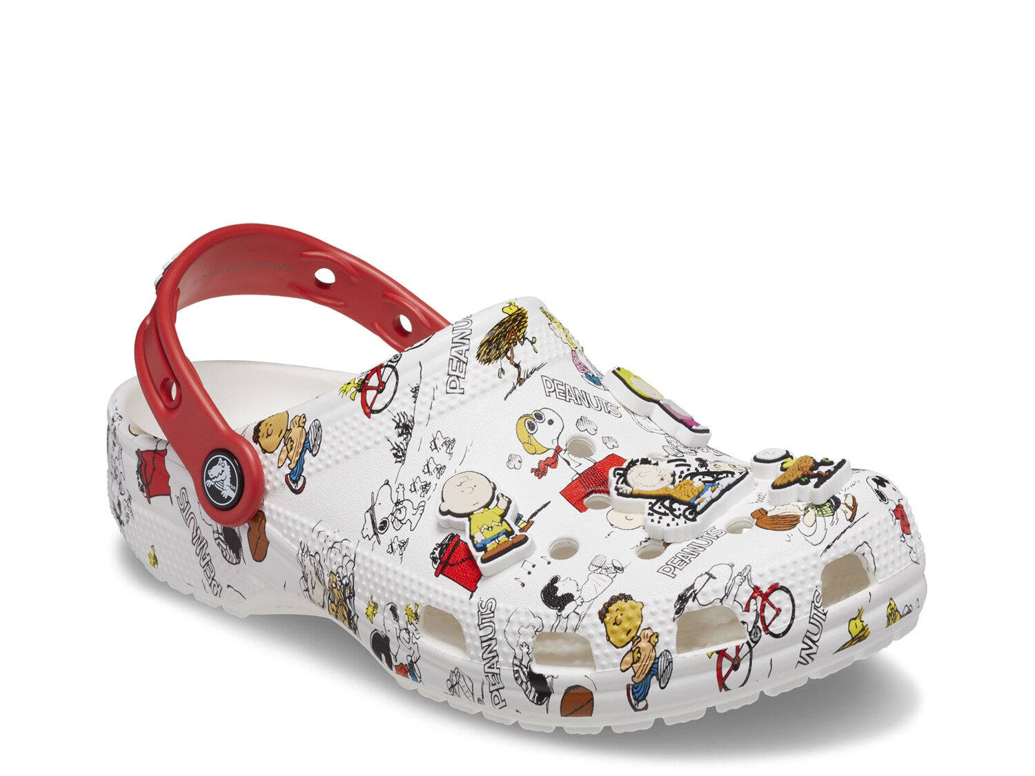 Crocs Peanuts clogs, white/multicolor