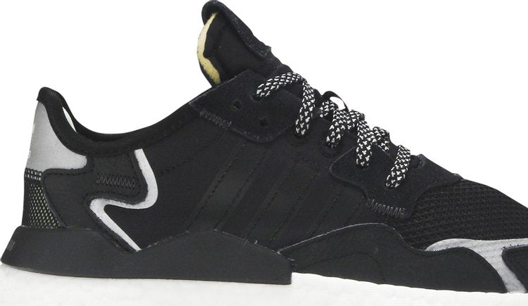 Adidas 3M x Wmns Nite Jogger 'Carbon' Sneakers, Black