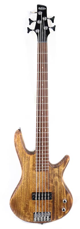 Ibanez GIO GSR105EX 5-String Electric Bass Guitar - Mahogany Oil