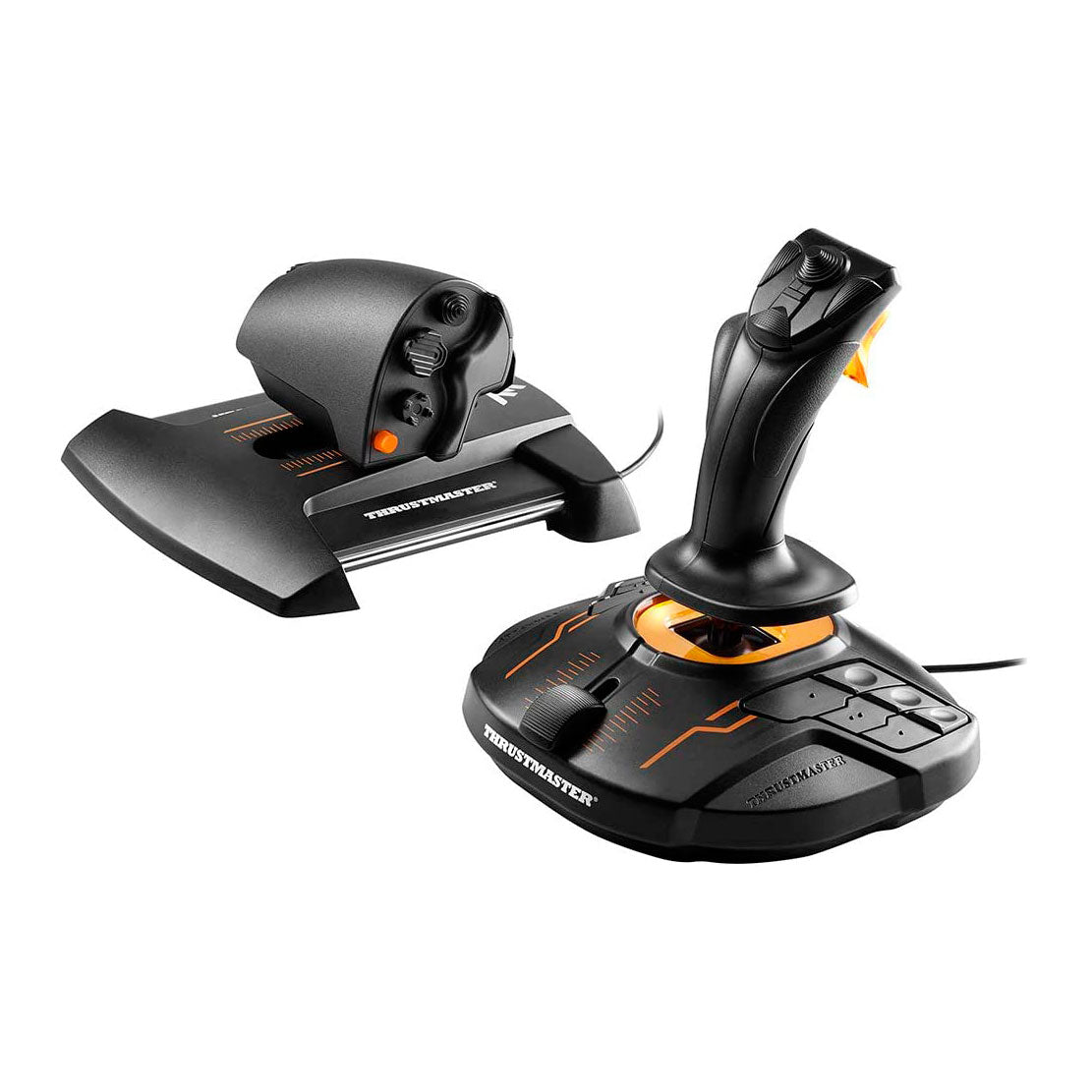 Joystick Thrustmaster T.16000M FCS Hotas, black/orange