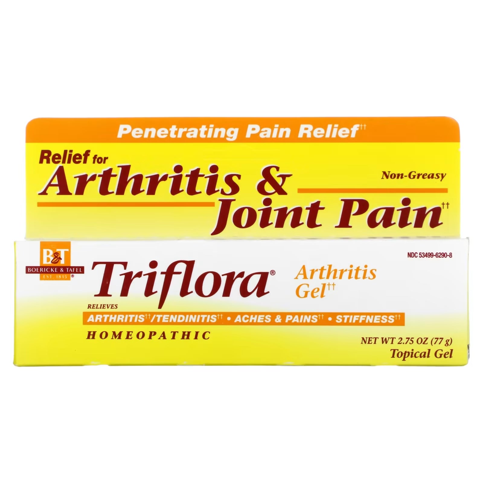 Boericke & Tafel Triflora Arthritis Gel, 2.75 oz.