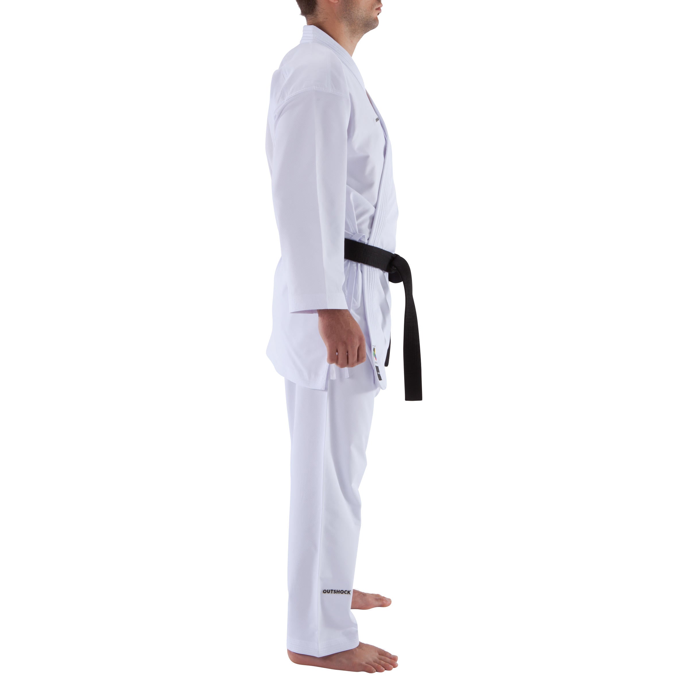 Karate suit 500 women/men OUTSHOCK, white