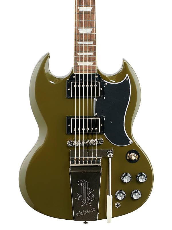 جيتار Epiphone Exclusive Run SG Standard 61 Maestro Olive Drab Green EISS61M ODGNH