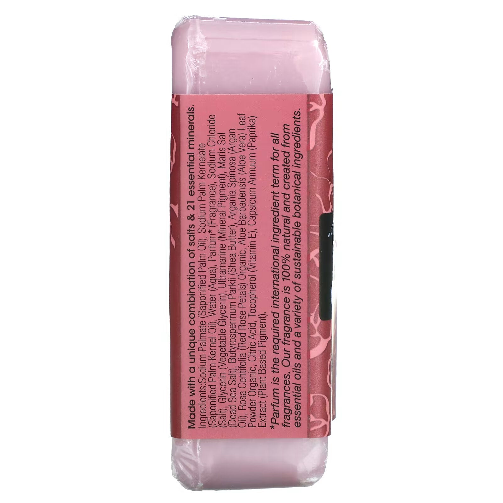 One with Nature, Triple Milled Mineral Bar Soap with the scent of rose petals, 200 g