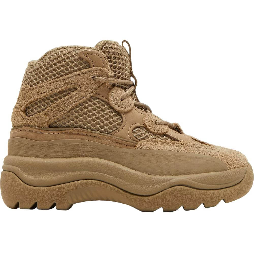 حذاء Yeezy Desert Infant Rock باللون البني