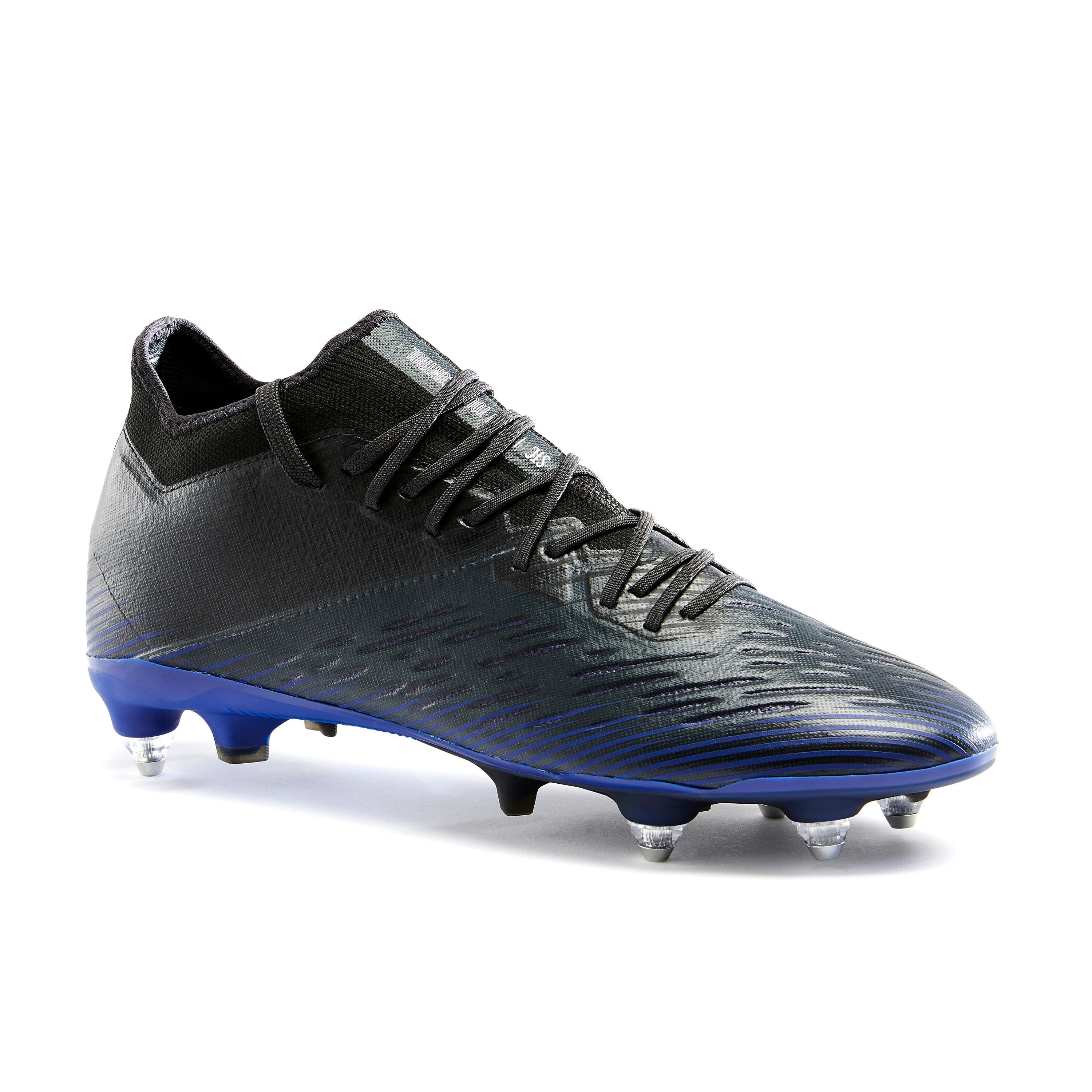 Women's/men's football boots SG - Hybrid CLR Diamant black KIPSTA, black