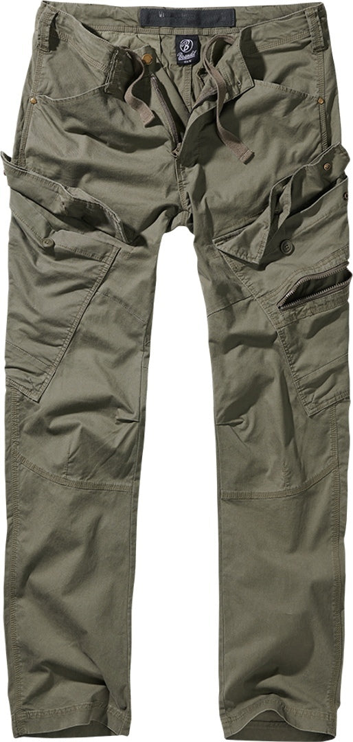 Brandit Adven Slim Fit Pants, olive