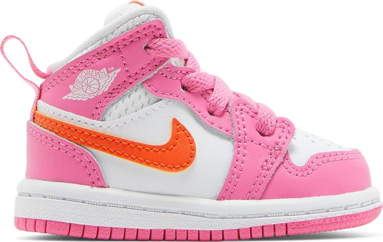 حذاء Air Jordan 1 Mid TD Pinksicle Orange