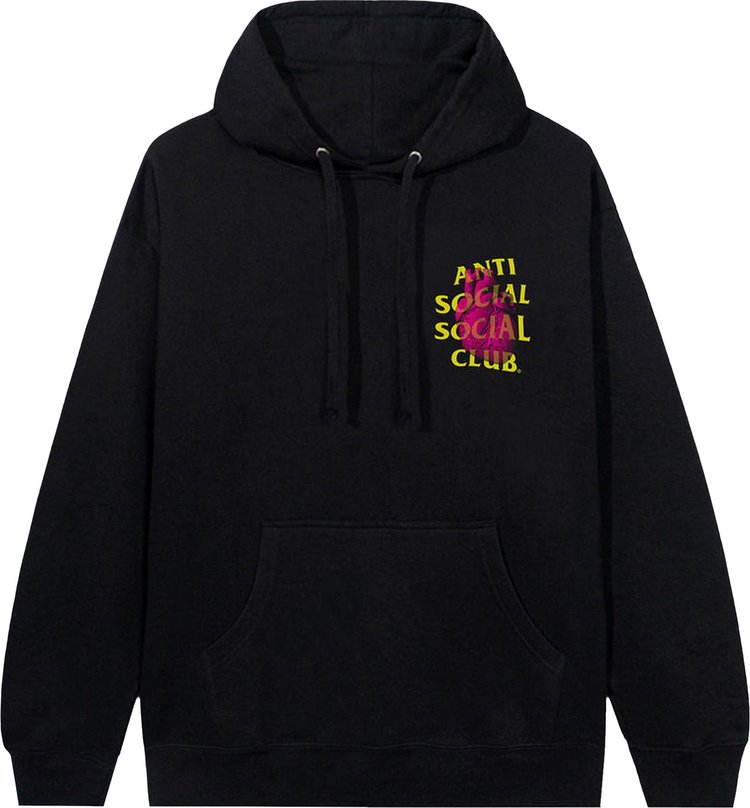 Anti Social Social Club Pulse Check Hoodie 'Black'