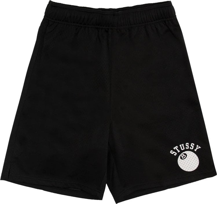 Stussy 8 Ball Mesh Short 'Black', black