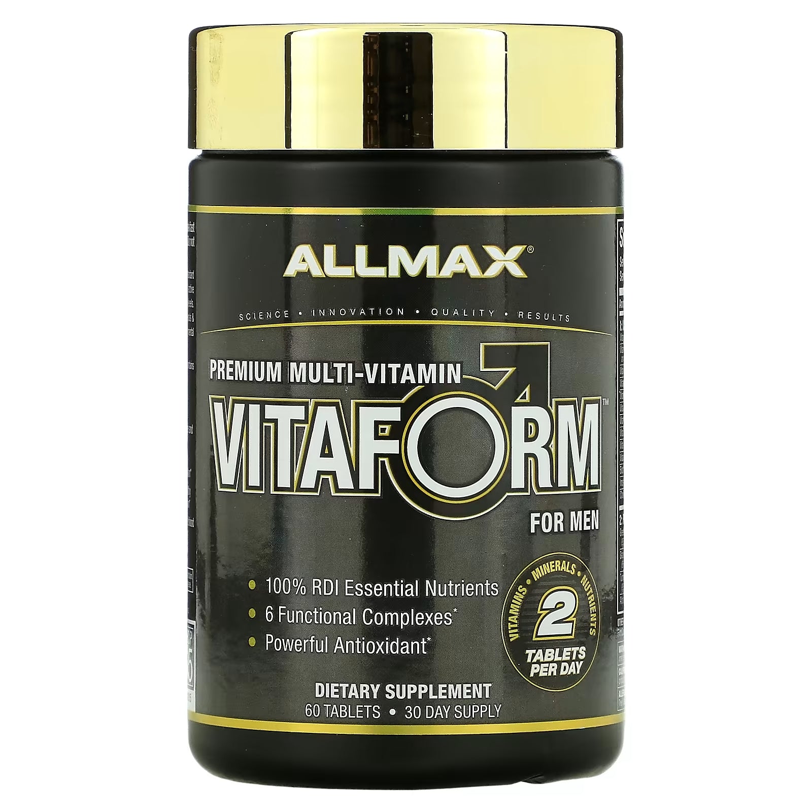 Premium Multivitamin for Men ALLMAX Vitaform, 60 tablets