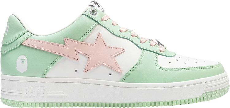 Sneakers Bapesta Pastel Pack - Green