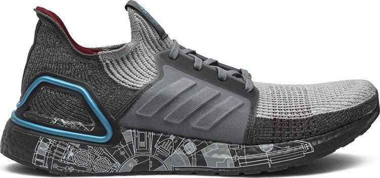 Adidas Star Wars x UltraBoost 19 'Millenium Falcon' sneakers, gray