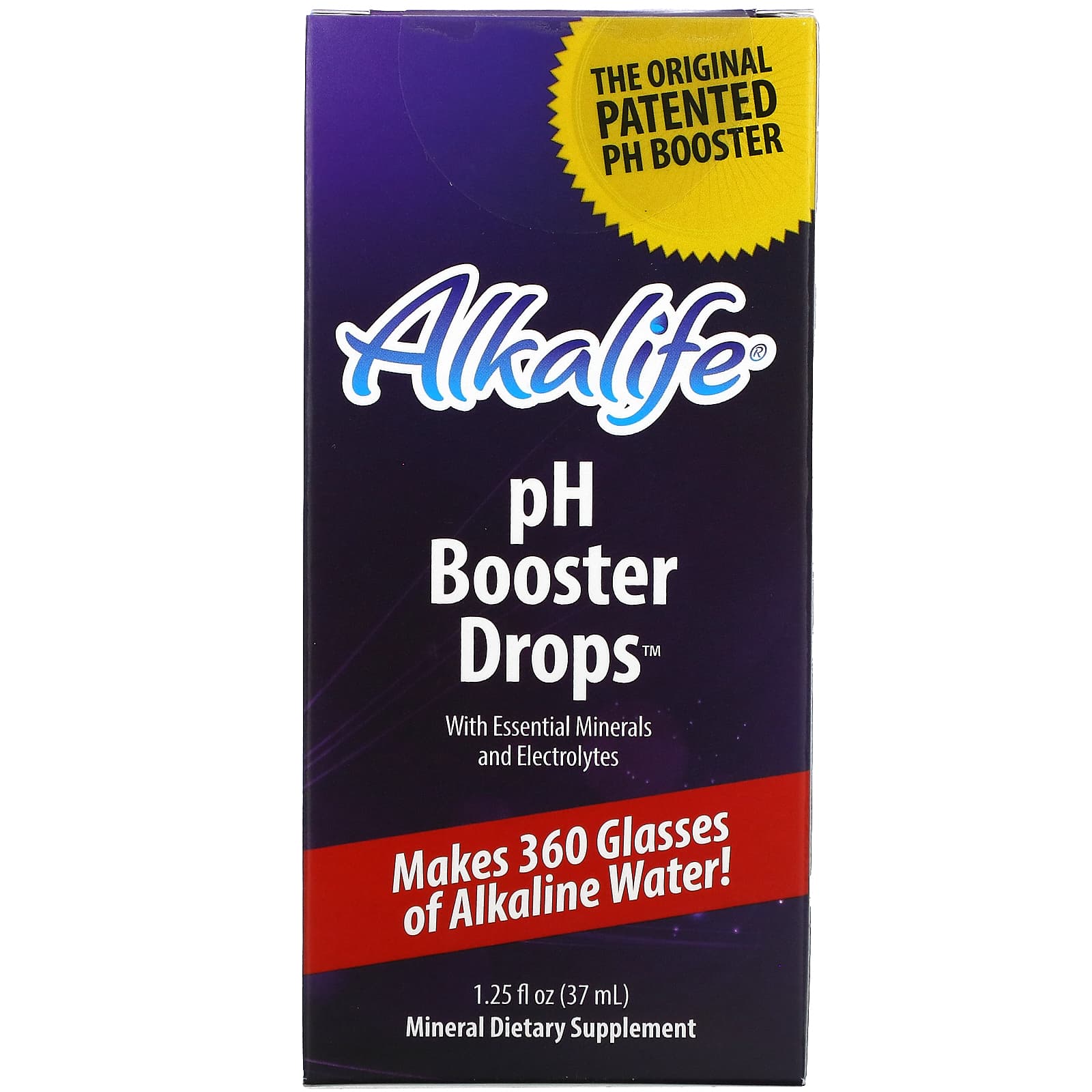 Alkalife drops to increase pH, 37 ml