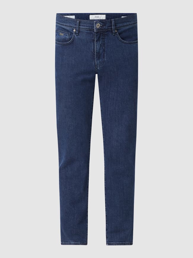 Straight-leg stretch jeans, Cadiz model Brax, blue