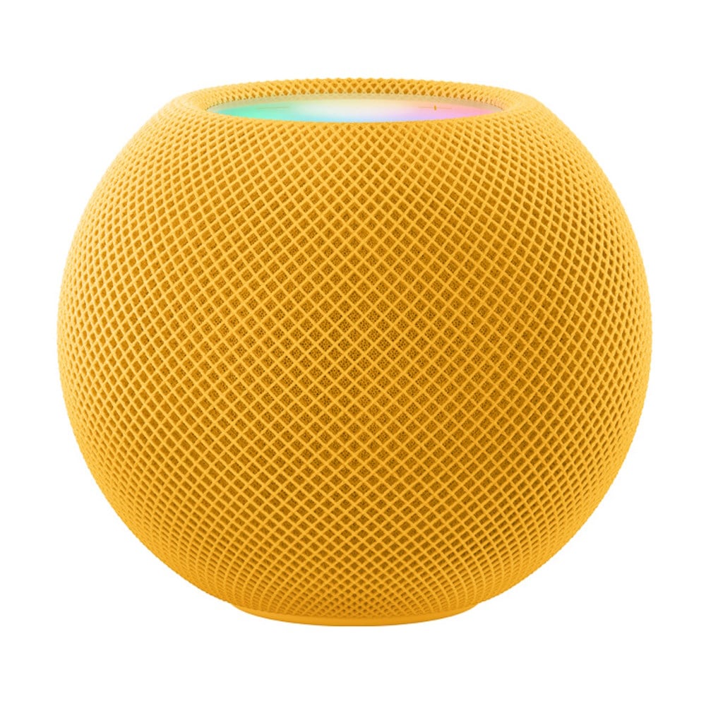 مكبر صوت ذكي Apple HomePod mini، أصفر