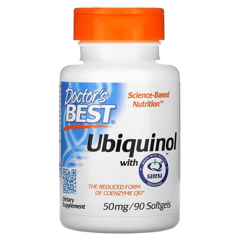 Ubiquinol Doctor's Best with Kaneka 50 mg, 90 capsules