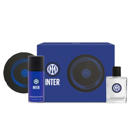 Fc Internazionale Milano Mann FC Inter EDT perfume 100 ml and deodorant 150 ml with soccer ball and samples