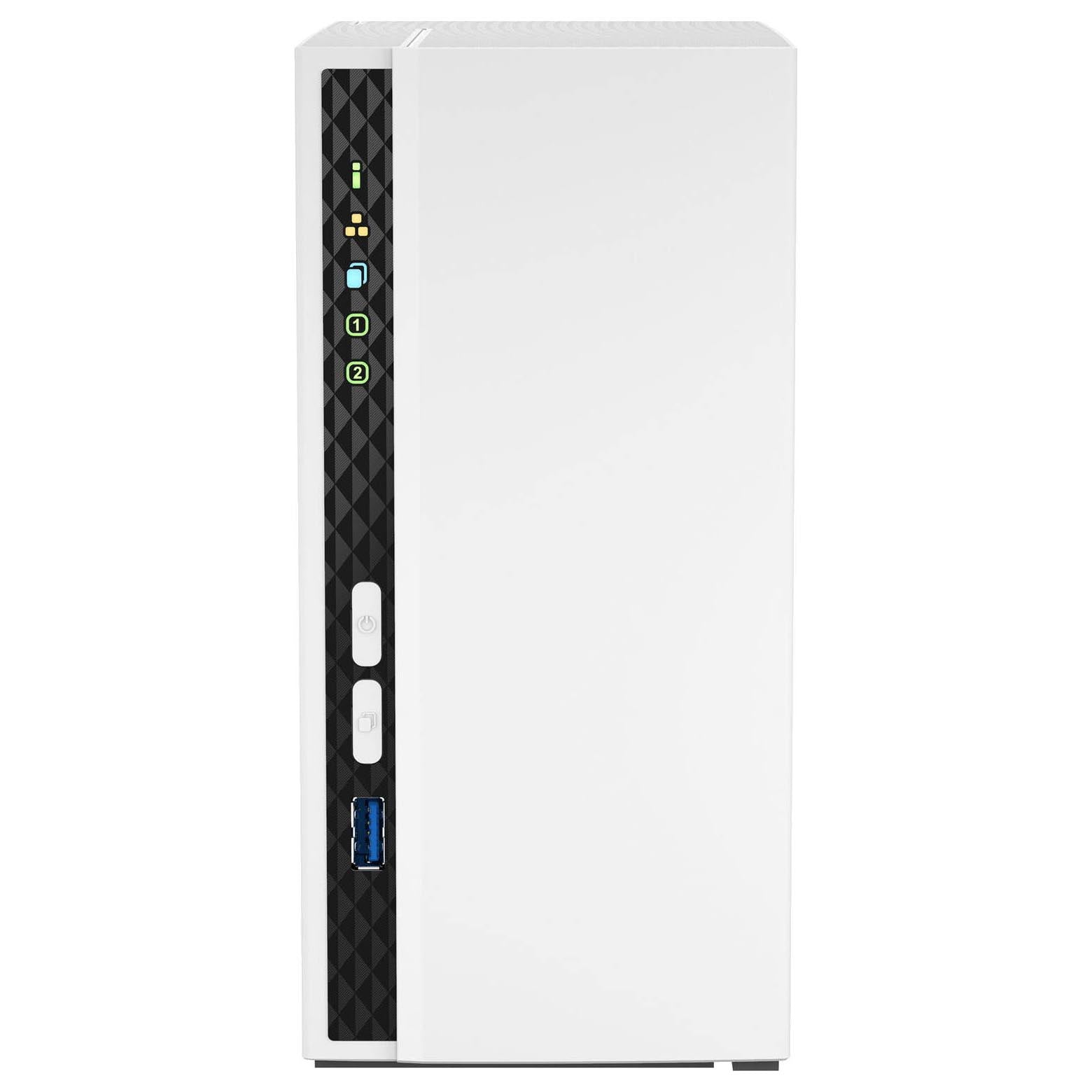 Network storage system QNAP TS-233 Nas, 2 bays, without disks, white