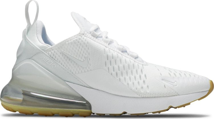 Nike Air Max 270 'White Gum' Sneakers, White