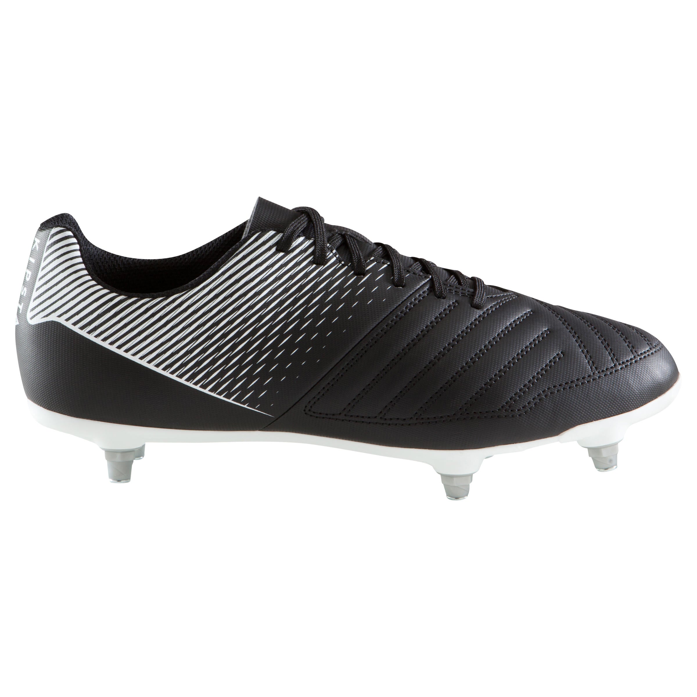 Women's/men's football boots SG - Agility 100 black KIPSTA