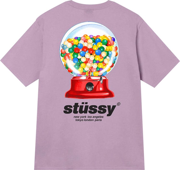 Stussy Gumball Tee 'Orchid', purple