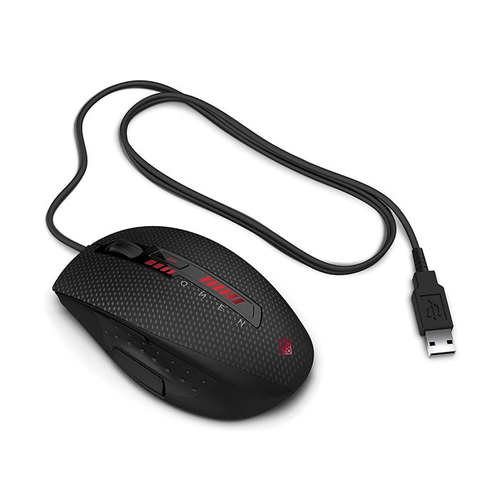 HP Omen X9000 Wired Gaming Mouse, Black