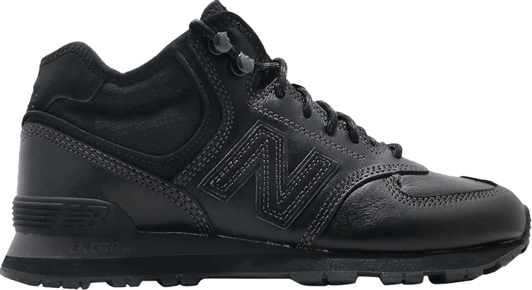 High top sneakers New Balance 574, black