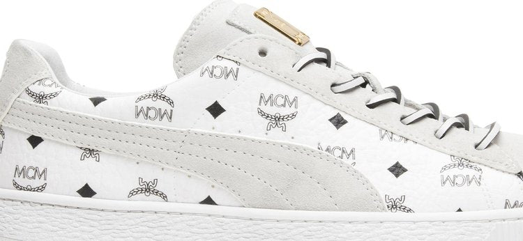 Sneakers Puma MCM x Suede Whisper White, white