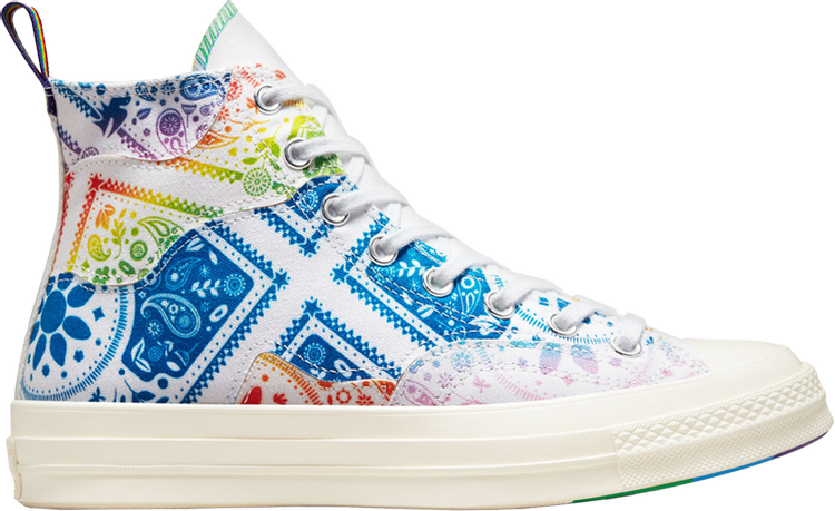 Converse Chuck 70 High Pride sneakers, white