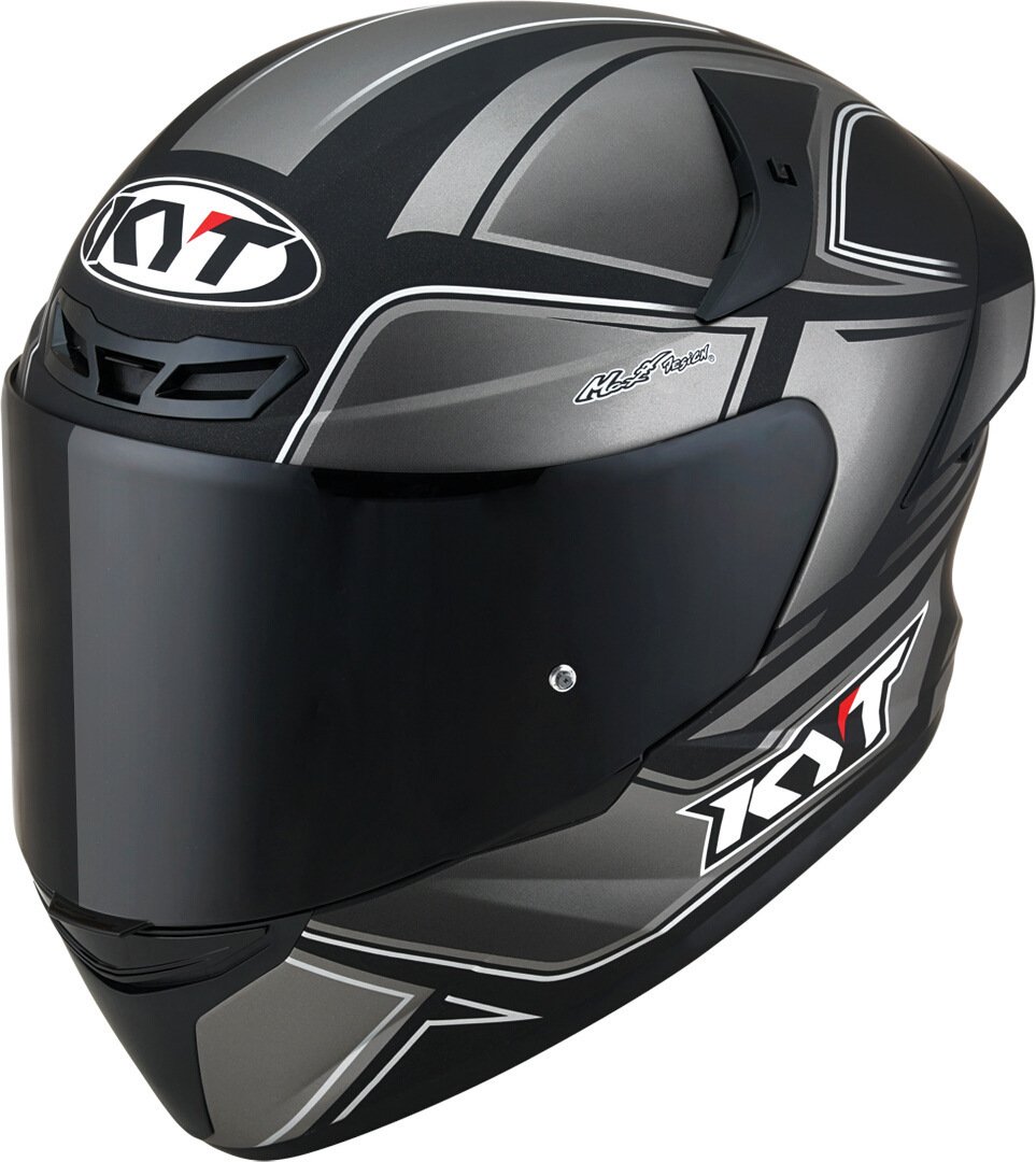 KYT TT Course Tourist helmet, gray-black