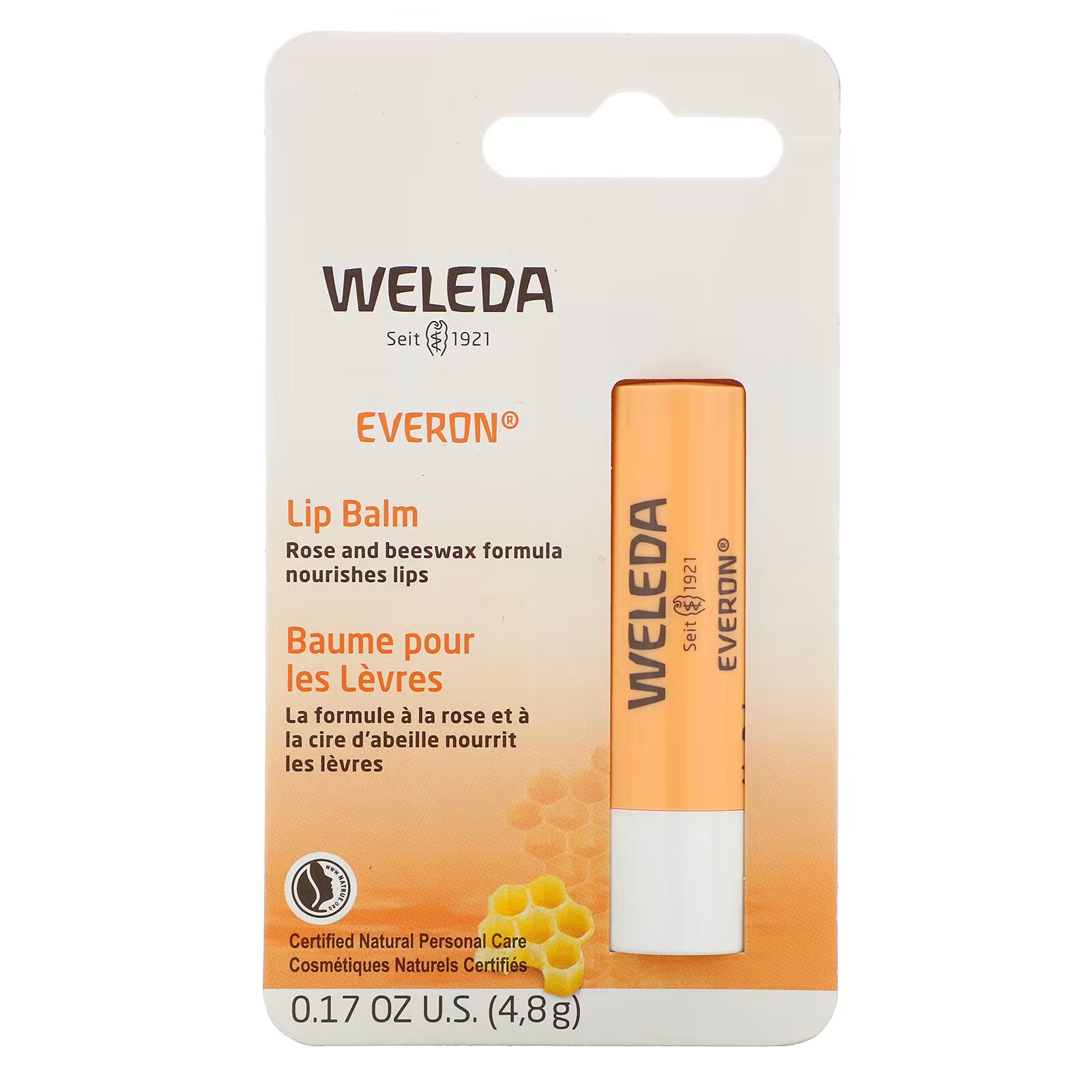 Weleda, Everon, Lip Balm, 0.17 oz (4.8 g)