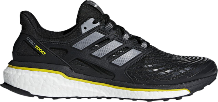 Adidas Energy Boost 2018 'Night Metallic' sneakers, black