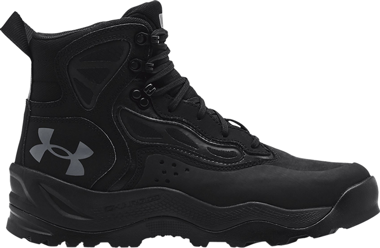 حذاء Under Armor Charged Raider Mid Black Pitch Gray، أسود