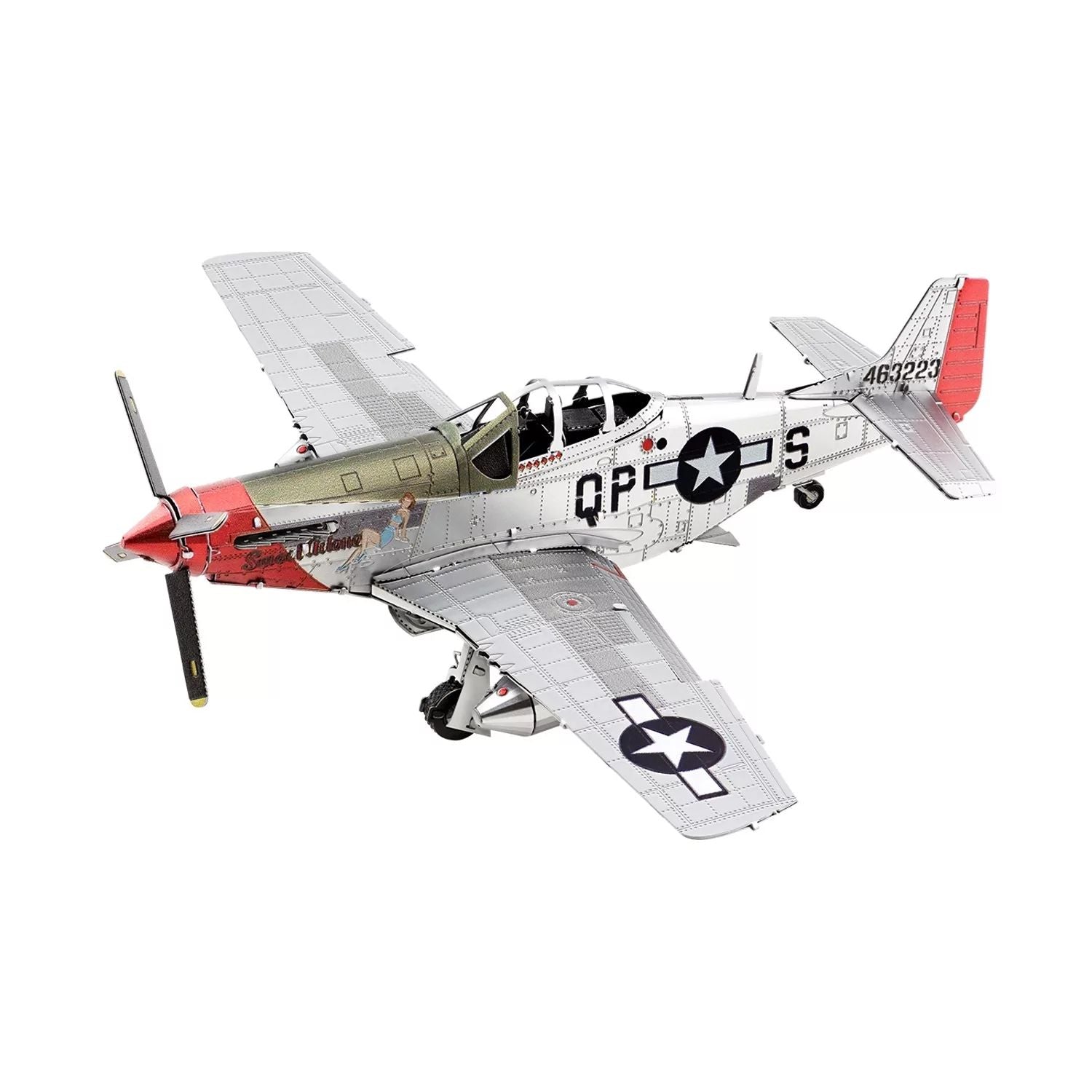 Fascinations Metal Earth 3D Model Kit - P-51D Mustang "Sweet Arlene" Fascinations